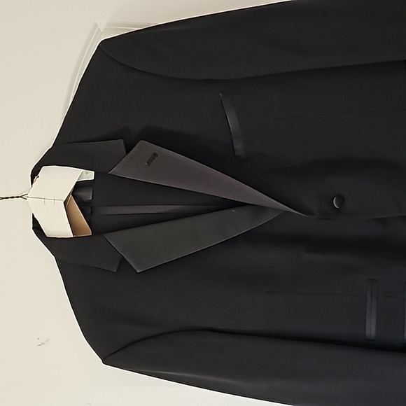 Perry Ellis Black Tuxedo sold at Mitchell's Formal Wear. - Picture 2 of 7